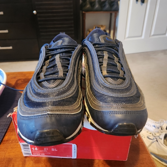 Nike Air Max 97 blue size 14 - Picture 5 of 5